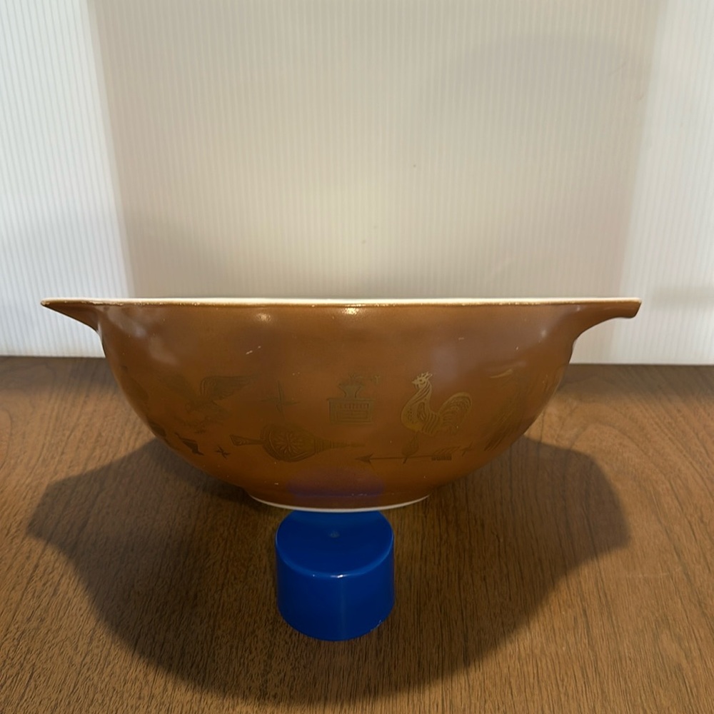 Cinderella Mixing Bowl Early American by PYREX 4 Quart, 444 Vintage